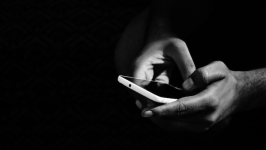 Smartphone Dark Hand